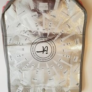 IT Bag. Snap closure with handles.